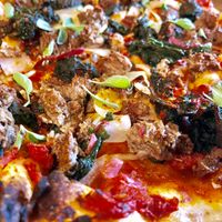 Impossible Pizza at Vina Enoteca in Palo Alto