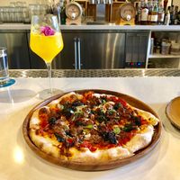Impossible Pizza and Mimosa at Vina Enoteca in Palo Alto