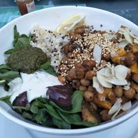 Mediterranean bowl at Hemingway's By The Bay in Outlying Islands