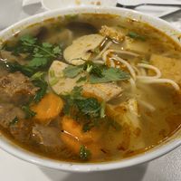 Spicy noodle Soup   at Hoa Nghiem Vegie Hut in Springvale
