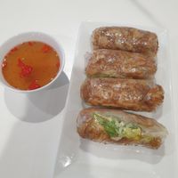 Rice paper rolls $12.00 at Hoa Nghiem Vegie Hut in Springvale