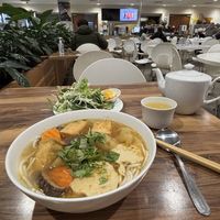 Bún bò Huế - $18, quite tasty; too sugary, limited mock meats  at Hoa Nghiem Vegie Hut in Springvale
