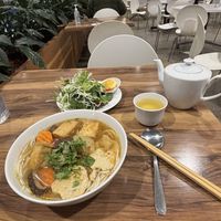 Temple cafeteria vibes  at Hoa Nghiem Vegie Hut in Springvale