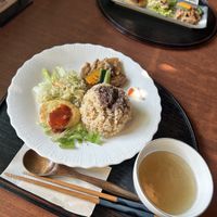 Meal of the day (front)  at Ritz'n in Tsukuba