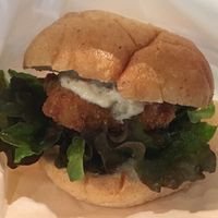 Tempeh Burger at Ritz'n in Tsukuba