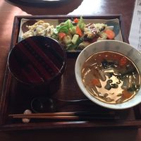 Deluxe lunch set at Ritz'n in Tsukuba