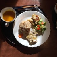 Lunch set at Ritz'n in Tsukuba