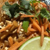 Pad Thai  at Nom Nom Cafe in Olympia