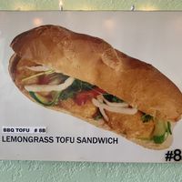 Lemongrass sando   at Nom Nom Cafe in Olympia