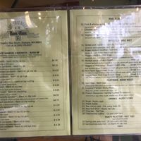 Main menu. Inside there is an additional daily specials. at Nom Nom Cafe in Olympia