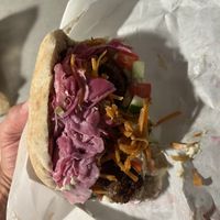 Chickpea Fritter   at Clover Food Lab - Central in Cambridge