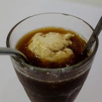 Ice cream coffee float at 覓 Meet Vegan / 蔬食.小時光  in Kaohsiung