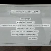 Written in front of the door at Tu An in Hanoi