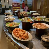 Buffet at Tinh Thuc Quan in Hanoi
