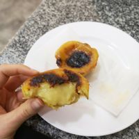 Pastel de nata at Zarzuela in Lisbon