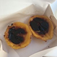 portugese tarts - vegan !! at Zarzuela in Lisbon