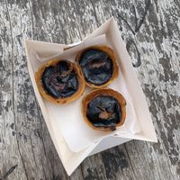 Pastel de nata at Zarzuela in Lisbon