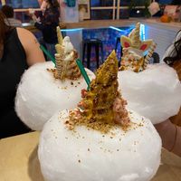 Ice cream and Candy Floss 🧡 at Dona Nuvem in Sao Paulo