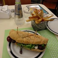 Vegan LC and Batatas at Lanchonete da Cidade at Lanchonete da Cidade - Moema in Sao Paulo