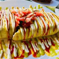 Mac and cheese burrito, delicious.  at Wildflower Vegan Co in Casselberry