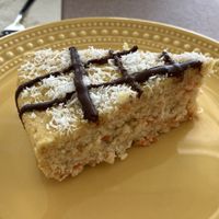 Carrot and coconut cake at Kansha in Fatima
