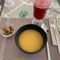 Nice soup   at Kansha in Fatima