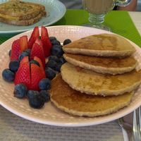 Amazing pancakes at Kansha in Fatima