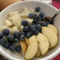 Granola with fruits at Kansha in Fatima