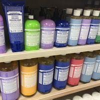 Vegan cosmetics at Nature's Discount in Oranjestad