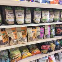 Food items at Nature's Discount in Oranjestad