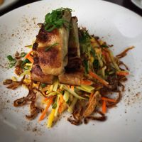 “Duck”, papaya, and mango salad at Cafe Nowa in Petersham