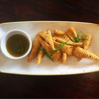 Salt and pepper ‘squid’ at Cafe Nowa in Petersham