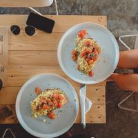   at Crate Cafe in Canggu