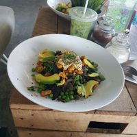 good roots at Crate Cafe in Canggu