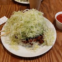 Vegan taco rice with the sauce on the side at Quina Harmonica  in Musashino
