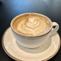 Soya latte  at Tawa Bakery in Abu Dhabi