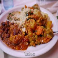 Curry with Rice, and Chilli Con 'Carne' at Ginko in Graz