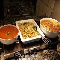 Hot food Buffet at Ginko in Graz