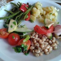 Mix of everything yummy at Ginko in Graz