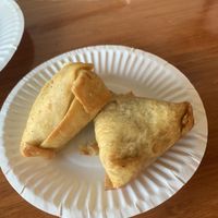 Vegan lentil puffs at Tina's Symphony Bakery in Chino