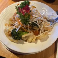 Pad thai w no egg  at Sweet Basil Thai Cuisine in Foster City