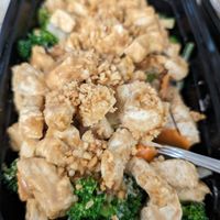 Pra Ram with Tofu at Sweet Basil Thai Cuisine in Foster City