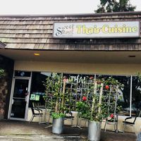 Exterior at Sweet Basil Thai Cuisine in Foster City