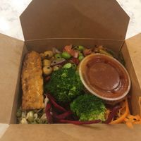 Power bowl with tempeh and quinoa at Copper Branch in Waterloo