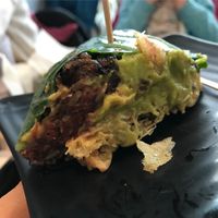 Copper Burger in Collard wrap at Copper Branch in Waterloo