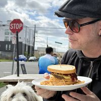 We approve of this place 100%  at Peloton Cafe in Seattle