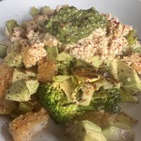 Vegan hash bowl  at Peloton Cafe in Seattle