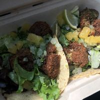 Falafel Tacos at Bull Street Taco in Savannah