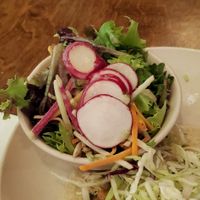 Tiny salad at Bull Street Taco in Savannah