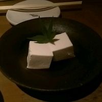 cheese tofu at Sorano in Tokyo